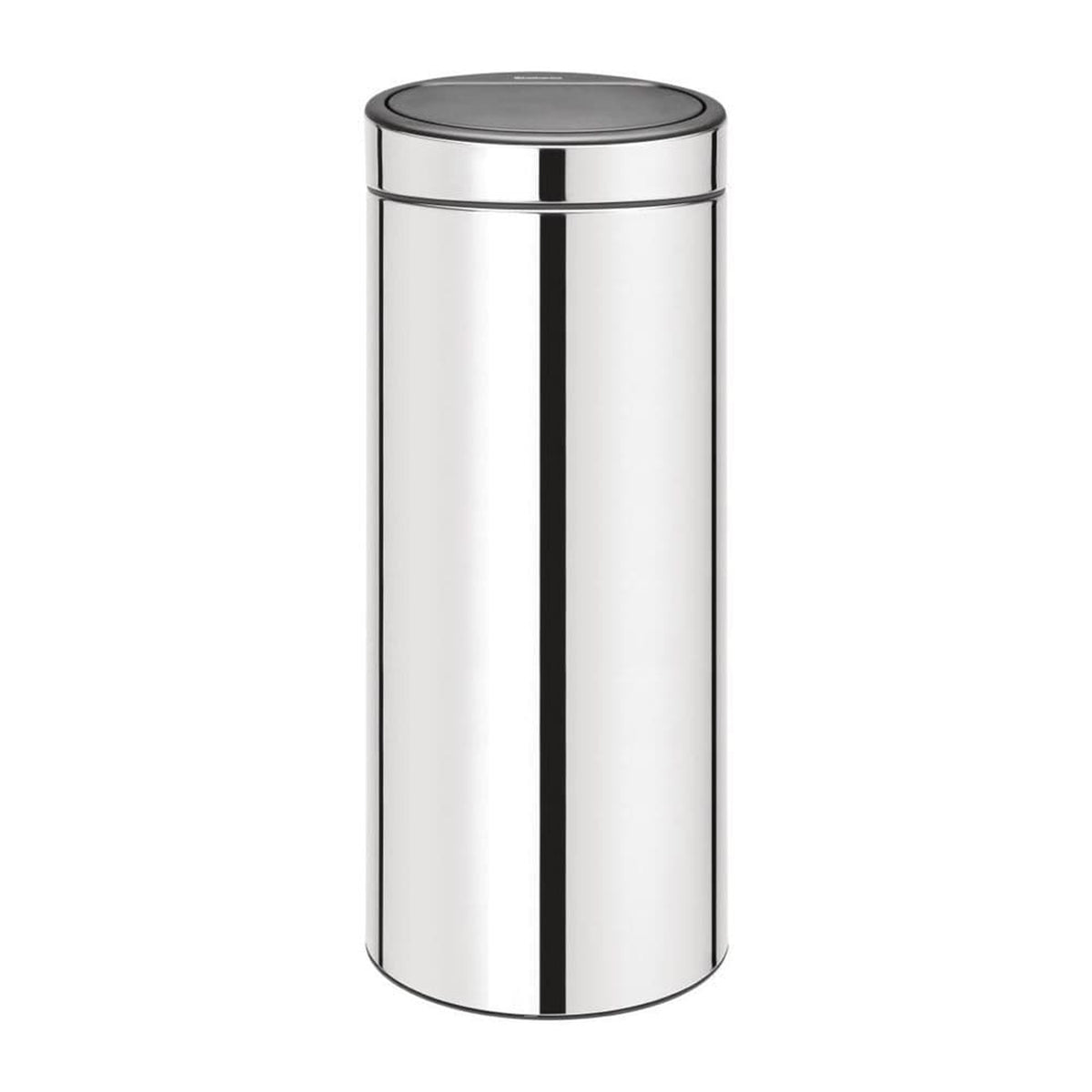 Touch Bin, Silver chromeCapacity: 30 liters