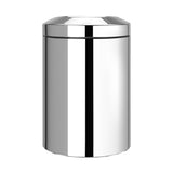 Waste Paper Bin, SilverSize: 28.4 x 20.2 x 20.2 cm