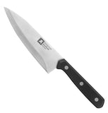 Cook Knife - Silver & black colorSize: 15 cm