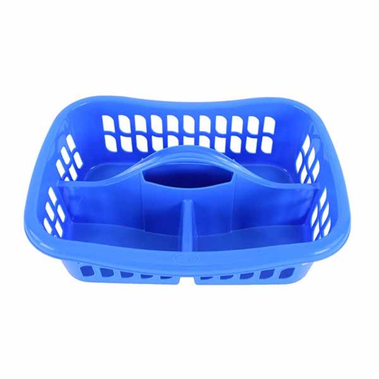 Storage basket with handle - AssortedSize: 38 x 28 x 14 cm.