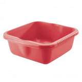 Square basin - Red Size: 38 x 38 x H 15 cm