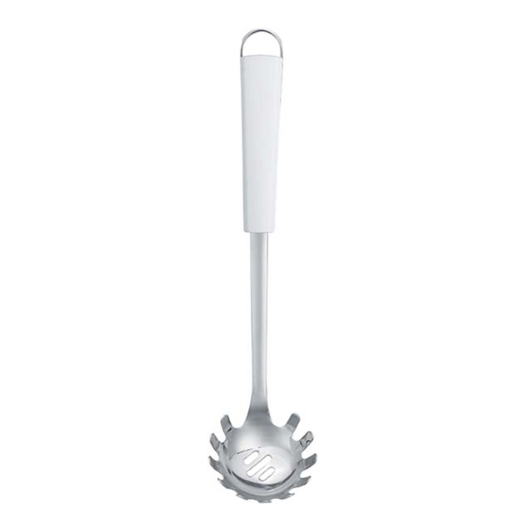 Spaghetti spoon, WhiteSize: 25 cm