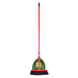 Indoor broom with handle and plastic dustpanA high quality indoor broom, 30 cm with a plastic dustpan.