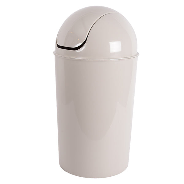 Dustbin with swing lid - BlackCapacity: 34 liters