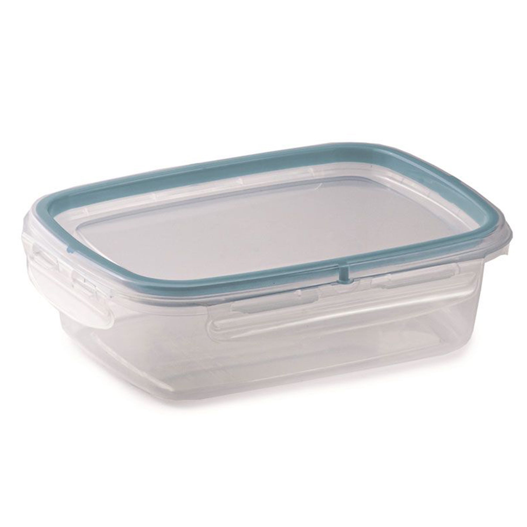 LOCK 3 PCS SET RECT CONTAINERS 0.6LT LIGHT BLUE