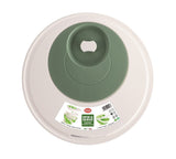 Salad spinner - transparent and green