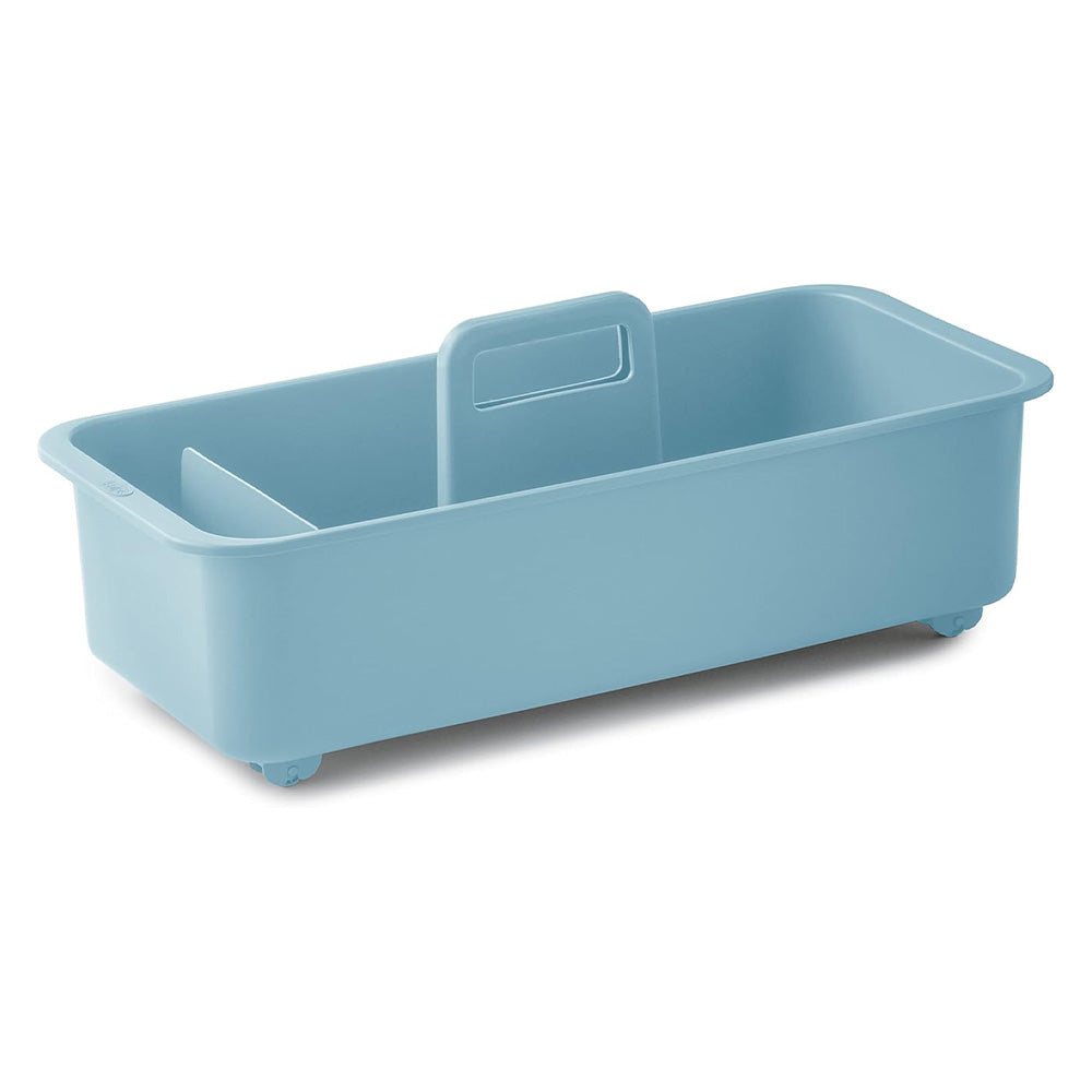 Storage caddy sink organizer - light blue