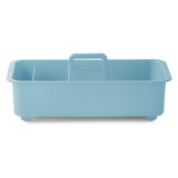 Storage caddy sink organizer - light blue