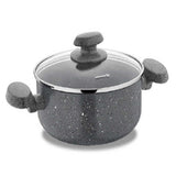 Casserole with lid, Black