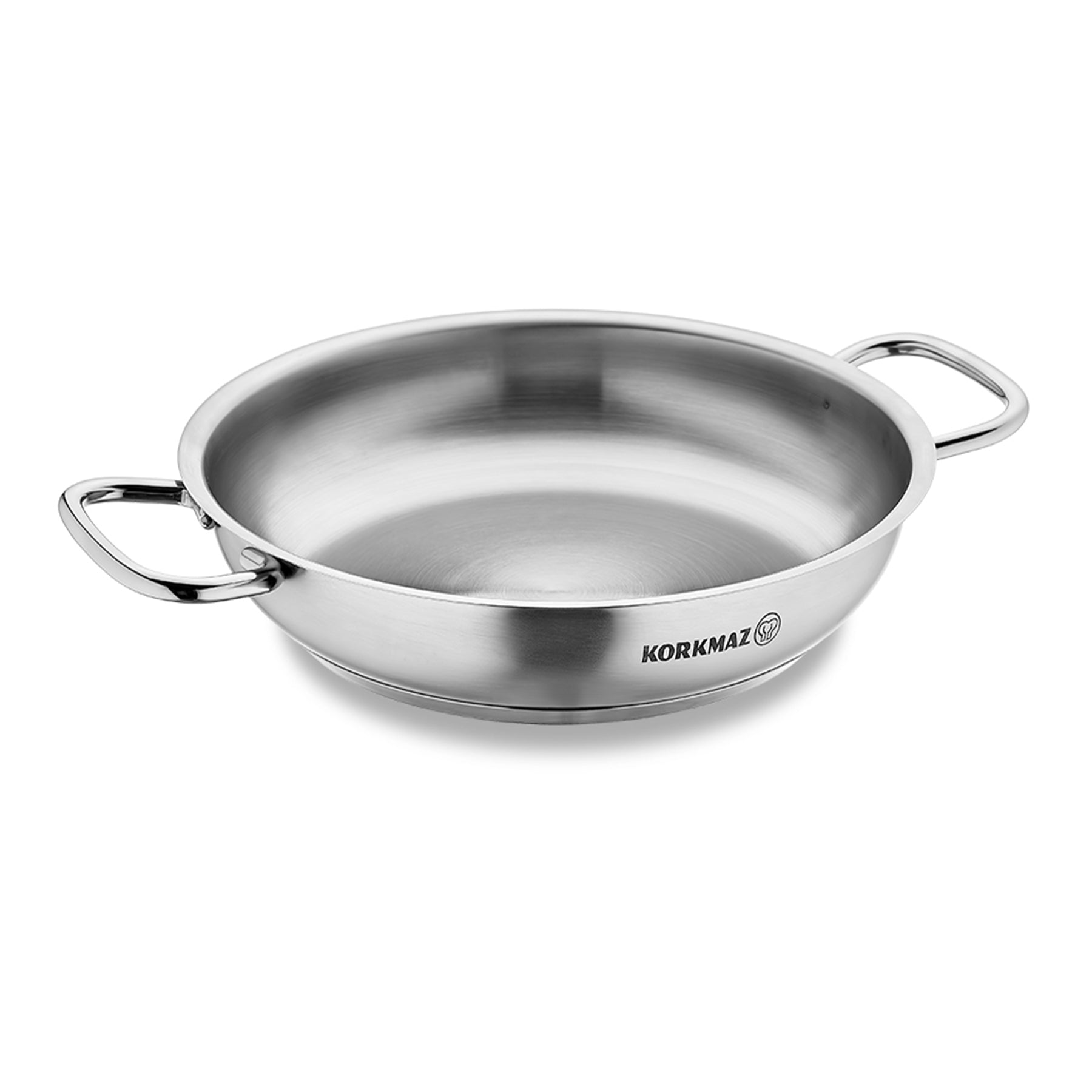 Proline Frypan with handles , Silver