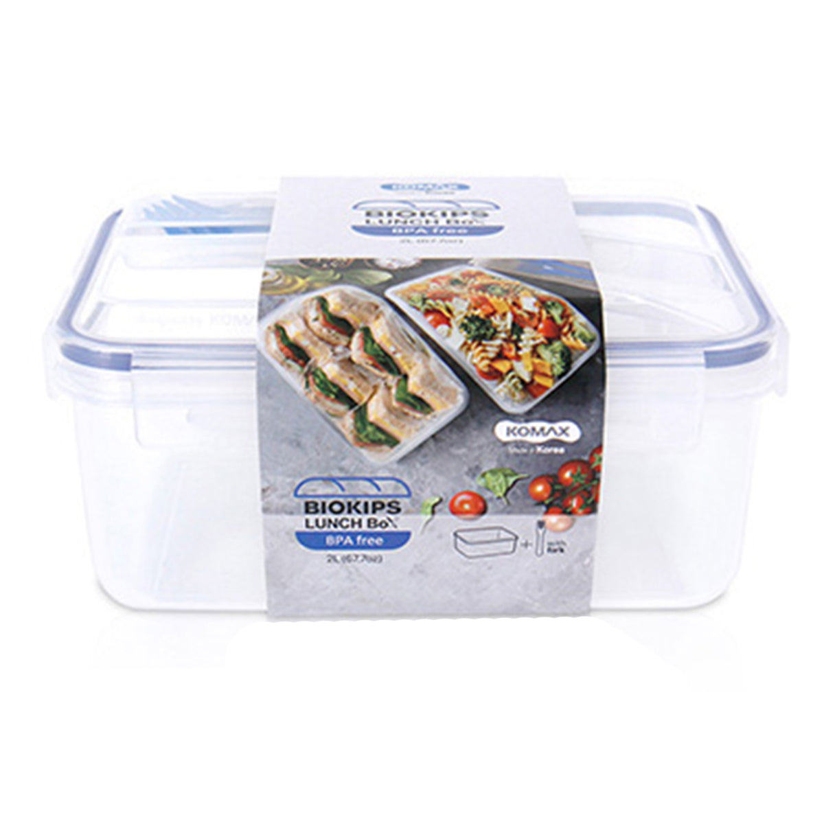 Biokips Lunch box - Clear