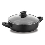 Casserole with lid, Black