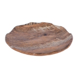 Round Plate - Light Brown