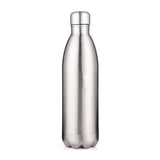 Sliver stainless steel water bottle