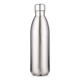 Sliver stainless steel water bottle