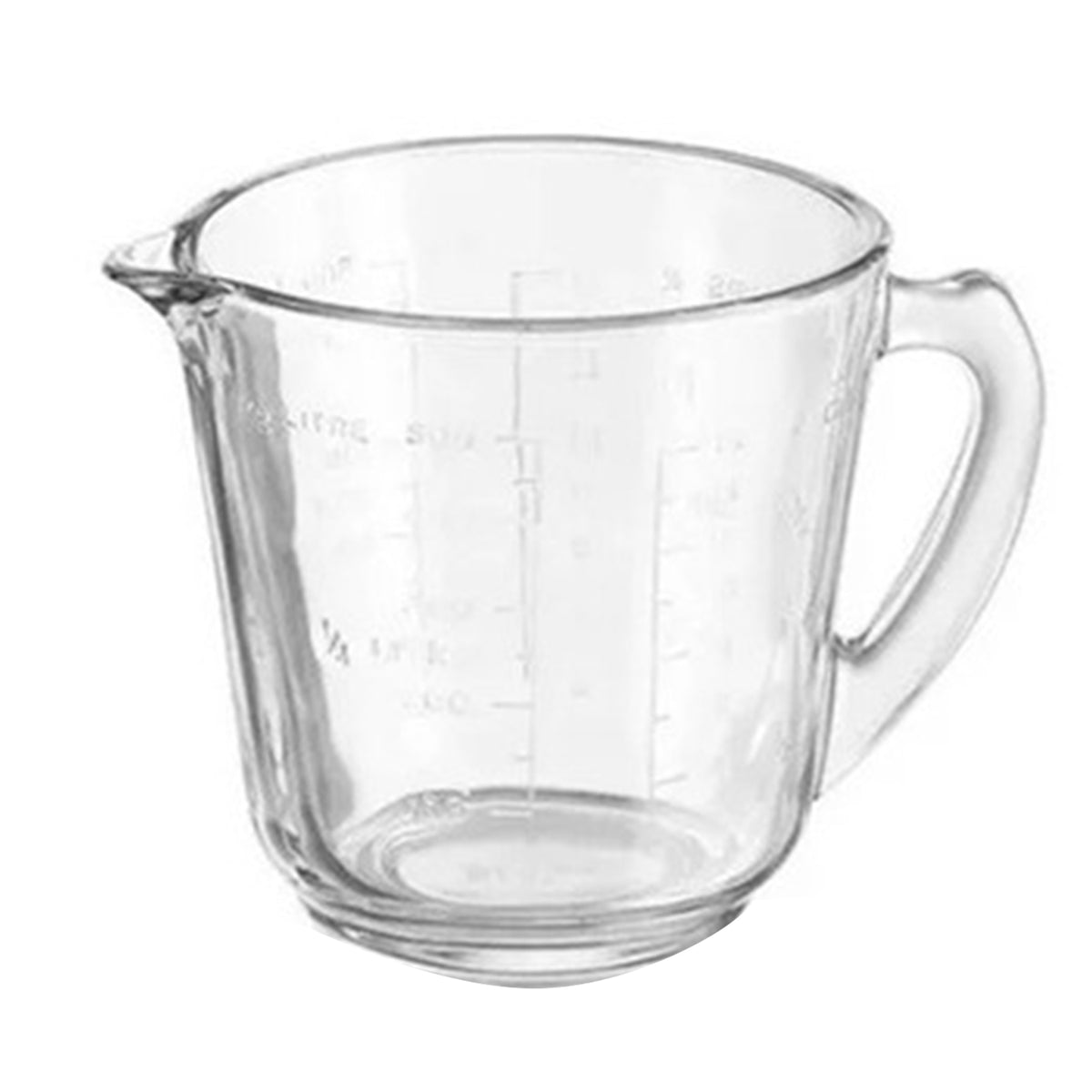 Measuring Cup with Handle, Clear