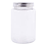 Glass canister with lid