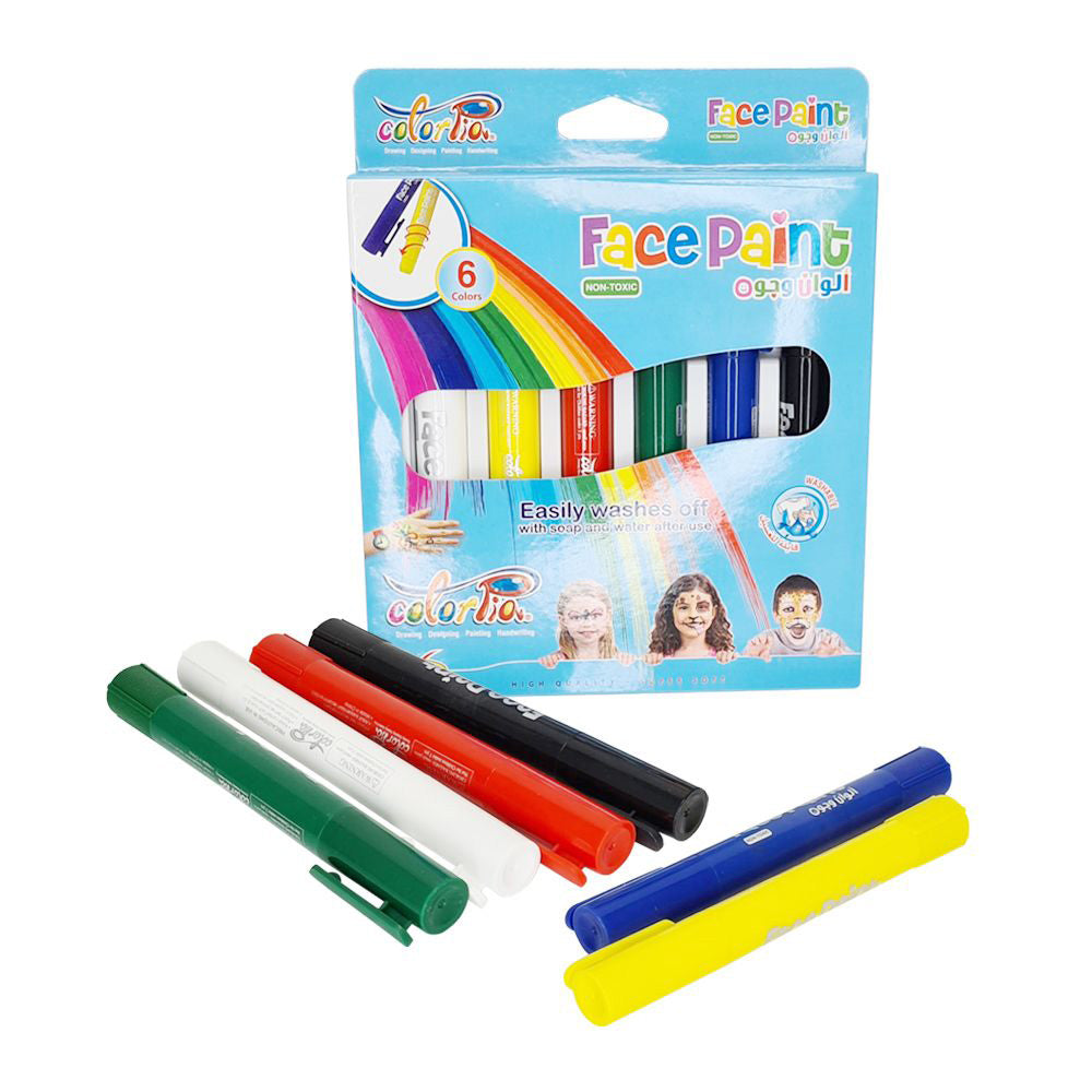 6pcs Face paint markers