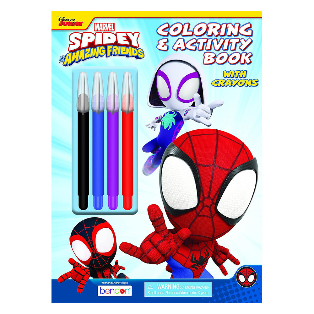 Spidey Coloring and activity book