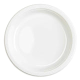 20pcs Plastic plate - White