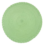 PLACE MAT ROUND Green