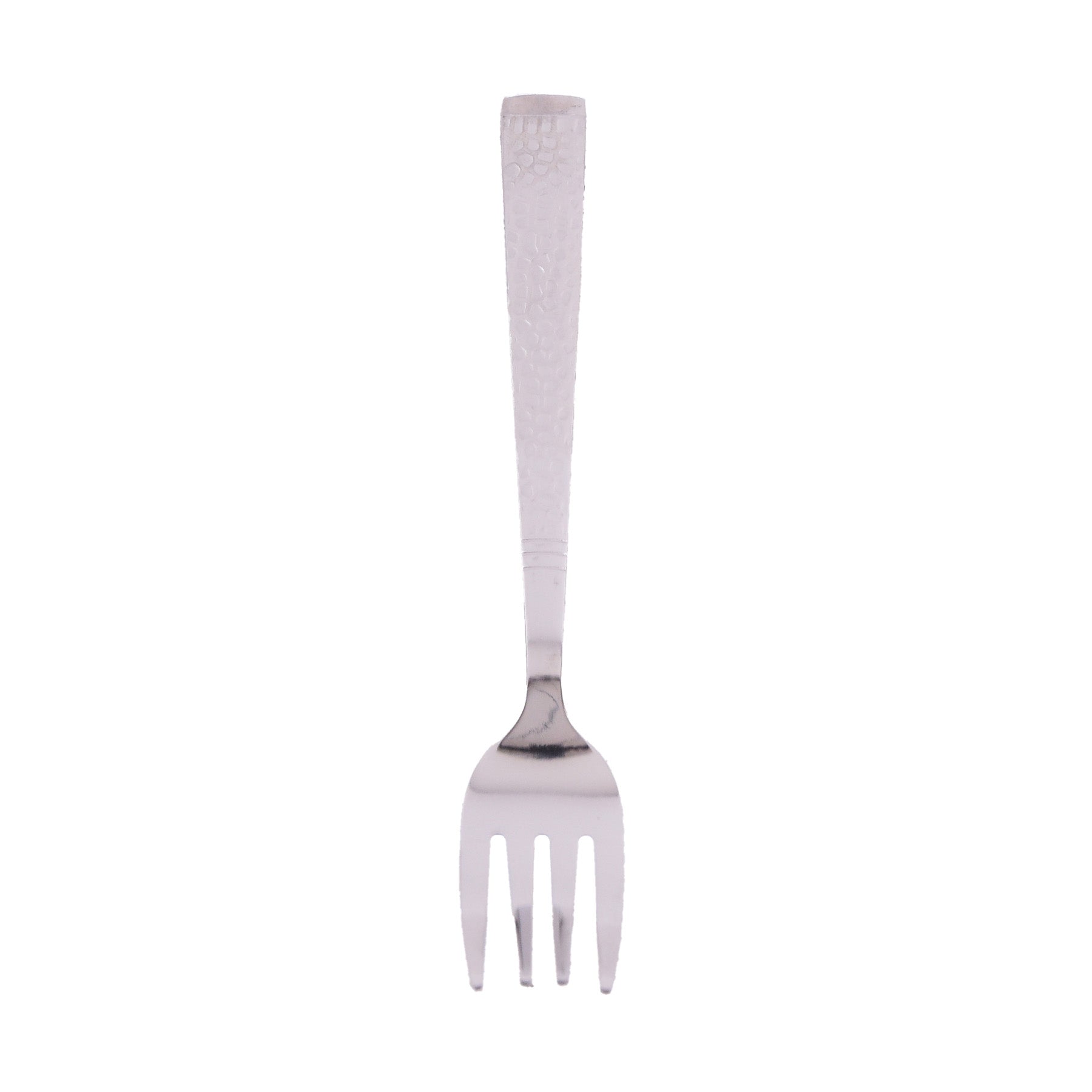 6 Pieces Small Forks Set, Silver Color