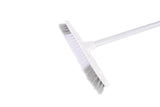 Long Handle Broom - White & Grey Color