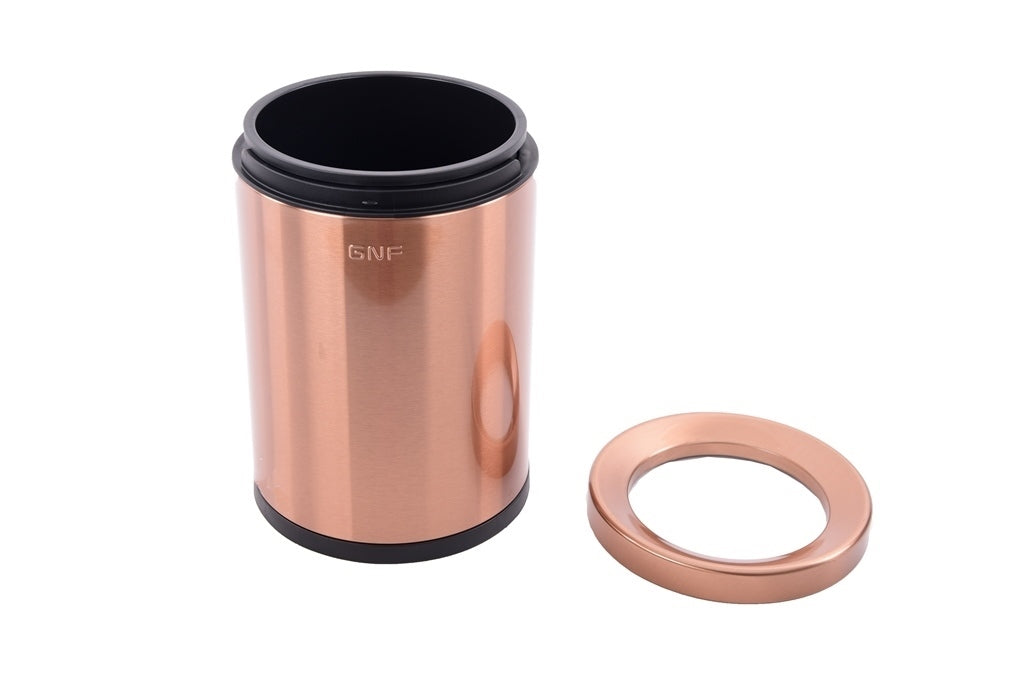 Round Recycle Bin - Bronze