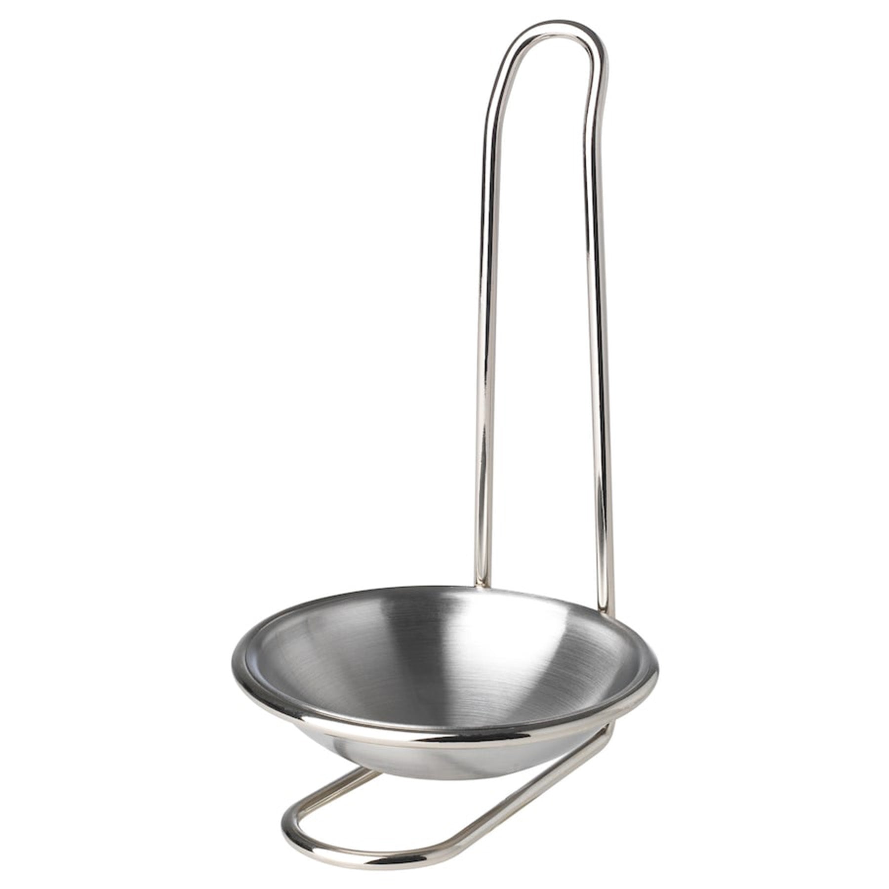 Stainless steel ladle holder single