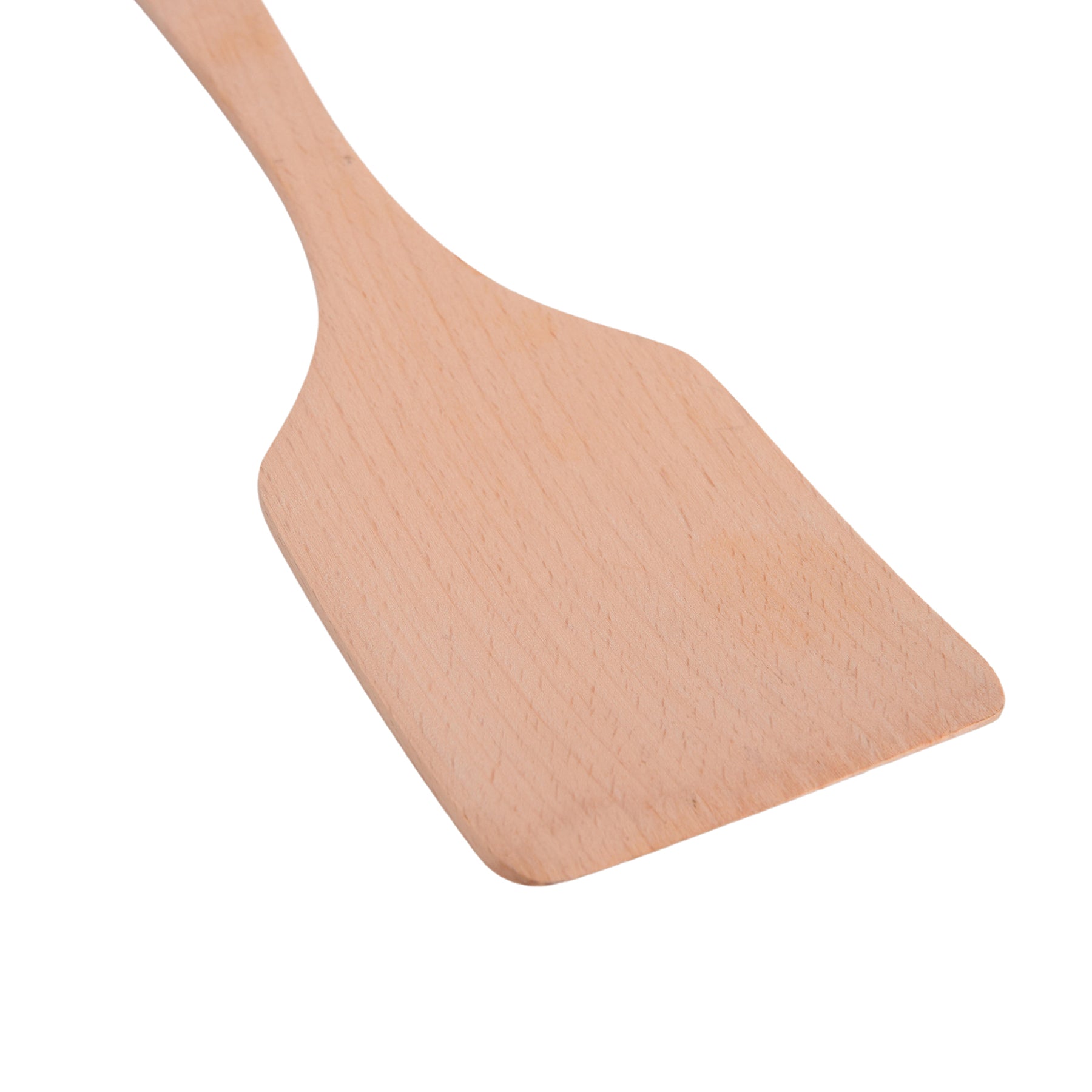 Wooden spatula Rectangular