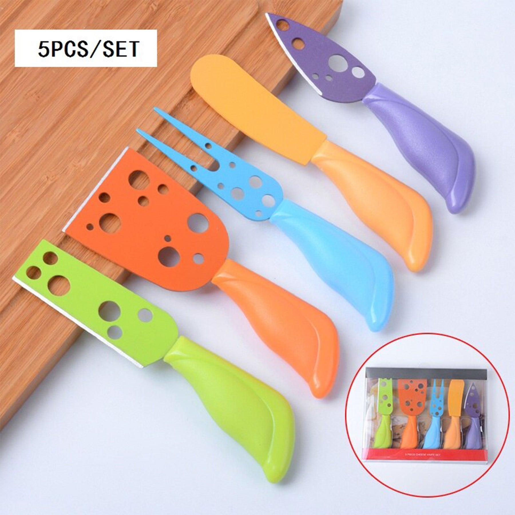 Cheese knife set 5 pieces