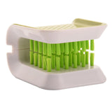 cleaning brush - White & Green Color