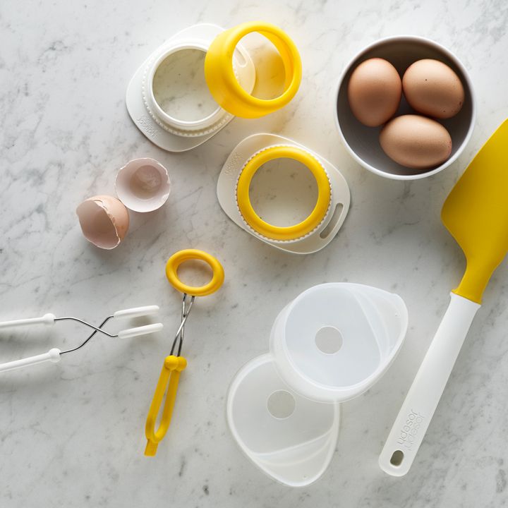 Egg poacher set, Yellow