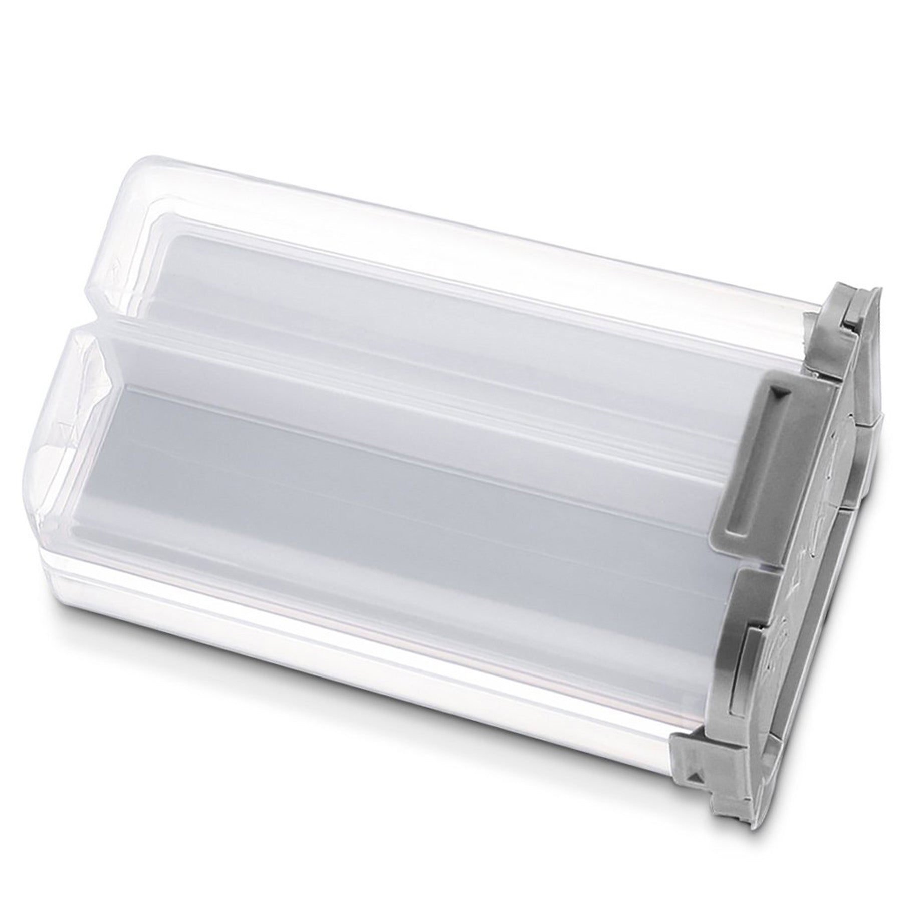 Compartment plastic storage - Grey color.