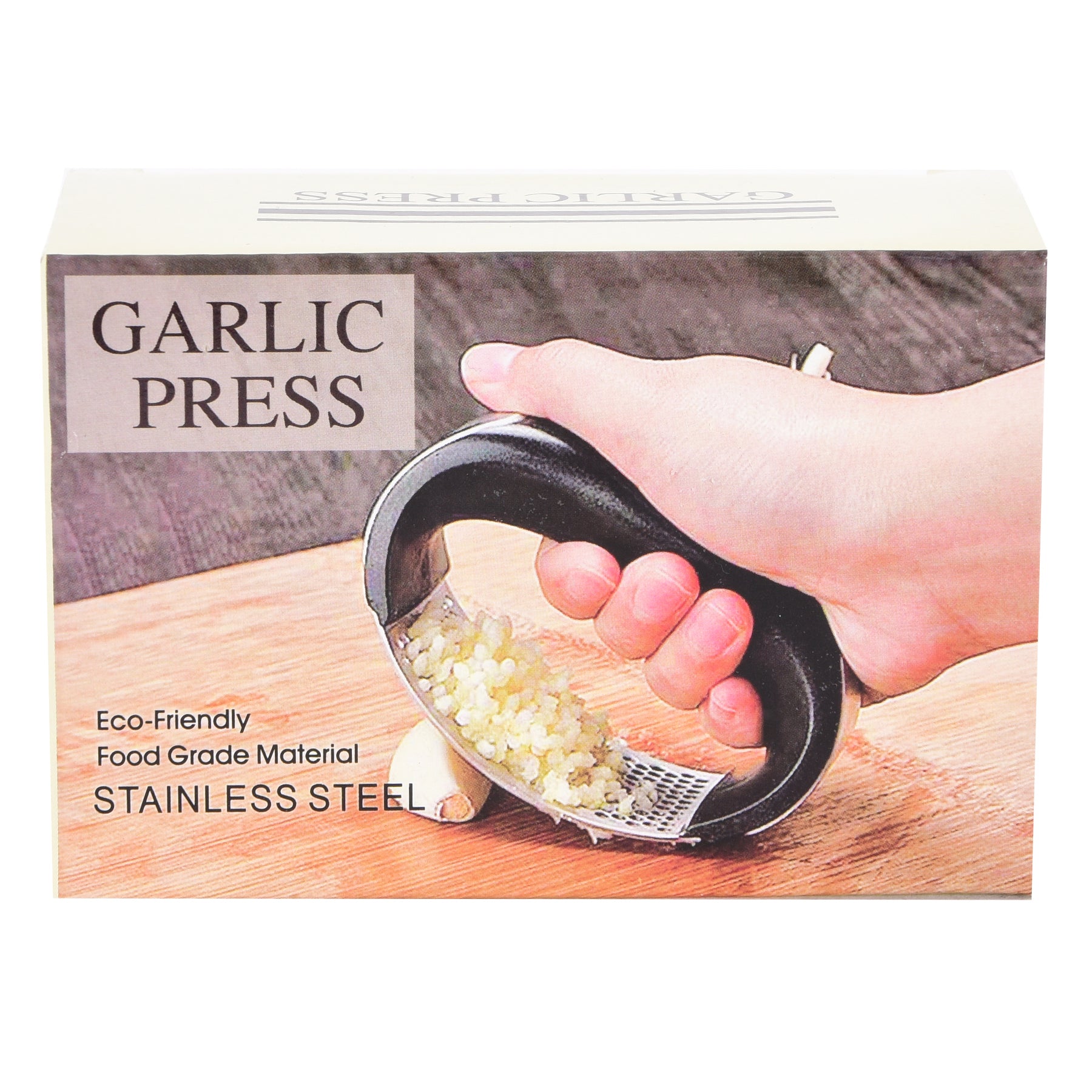 Stainless steel Garlic press