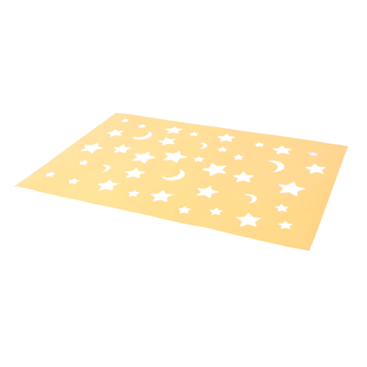 Rectangle Mat , Gold Color