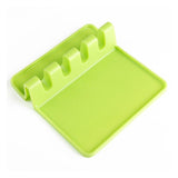 Kitchen utensil rest - green