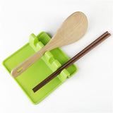 Kitchen utensil rest - green