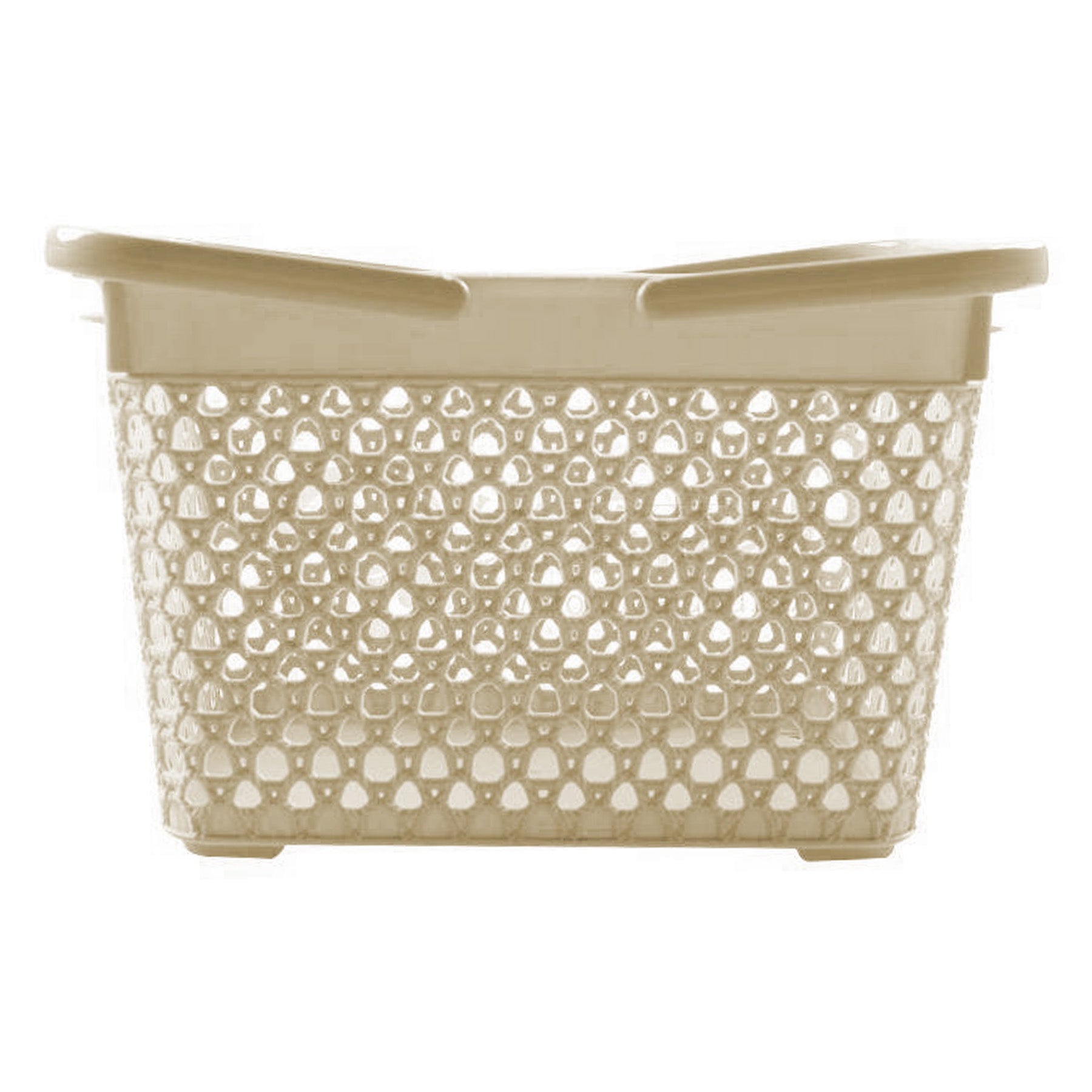 Storage basket with handles - Beige