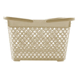 Storage basket with handles - Beige