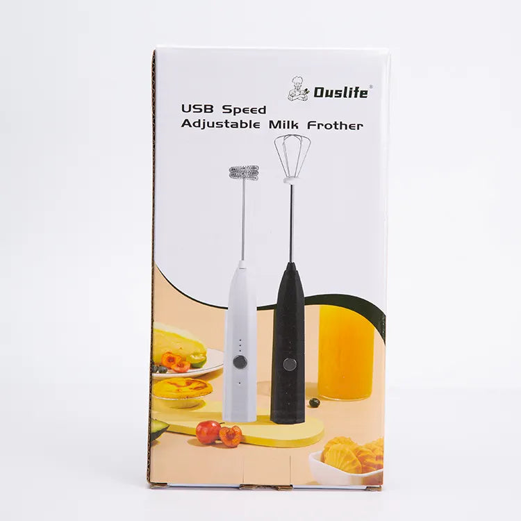 Adjustable Milk Frother, Black Color