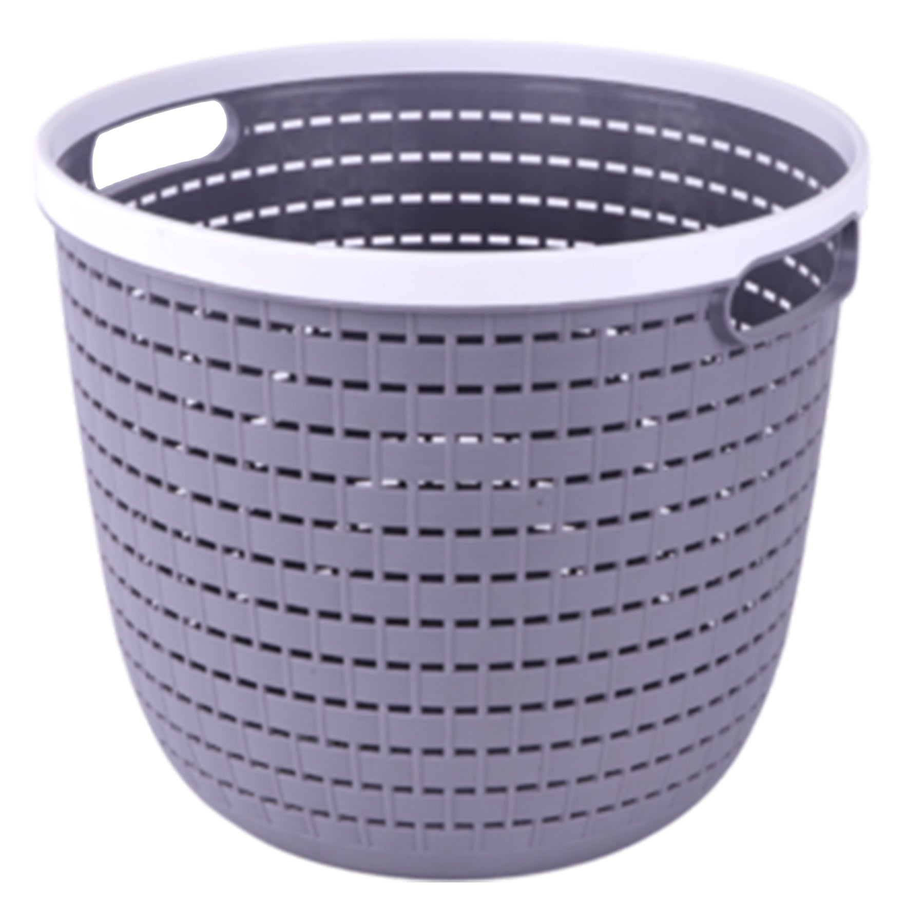 Round Storage box - dark grey