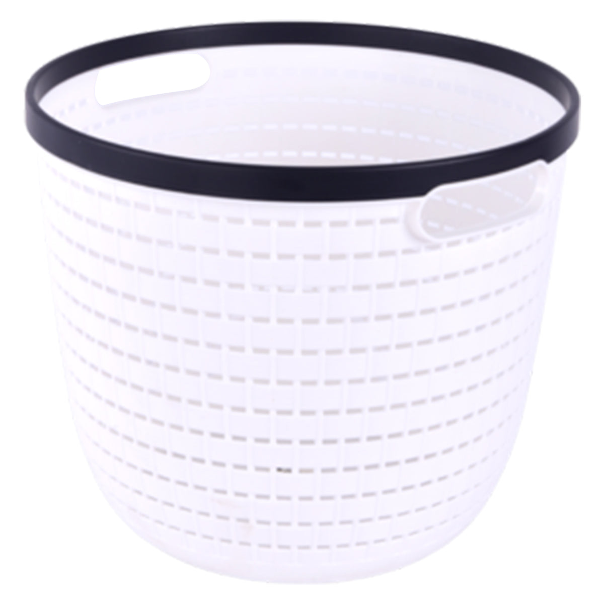 Round Storage box - White