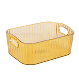 Plastic Container , Gold Color