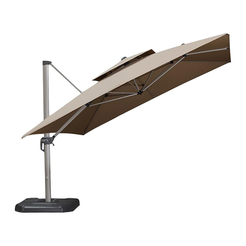 Square parasol umbrella - Light brown