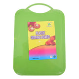 Plastic Rectangular Cutting Board, Green Color