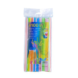 Drinking straws Set 100 Pcs