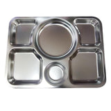 Divided serving tray