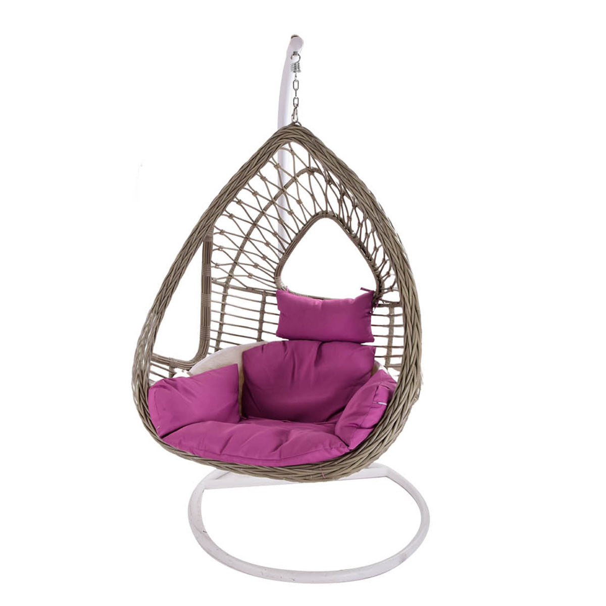 Swing Chair Oval Purple TrueValue