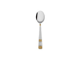 Dinner Spoon 6 PCS Set - Silver & Gold